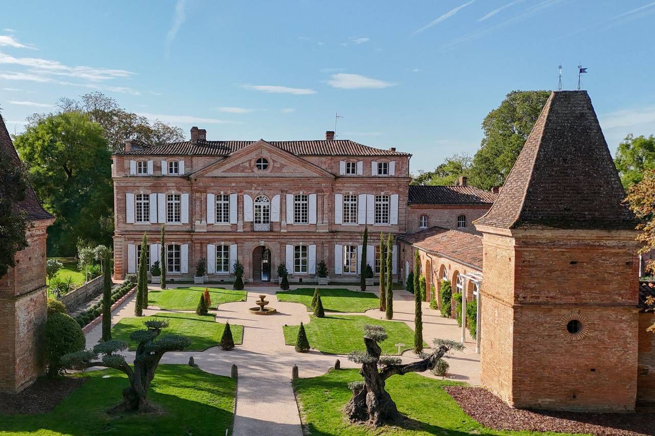 Château du Pujolet et son parc à la française