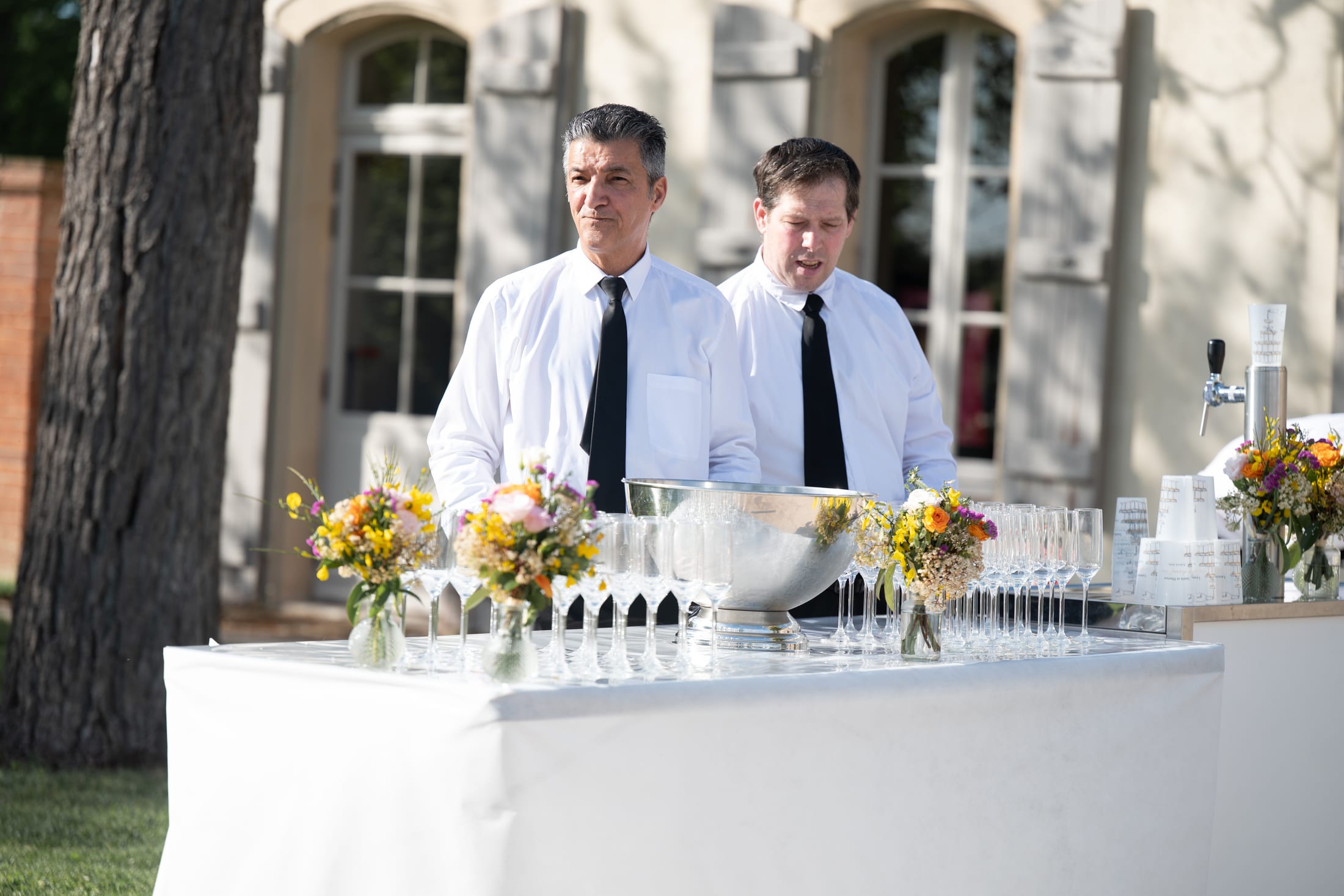 Grande réception de mariage